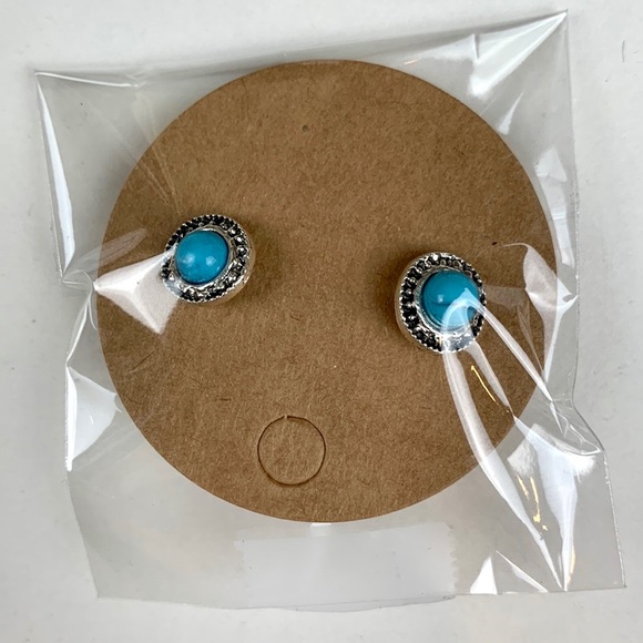 Jewelry New Turquoise Stud Earrings Poshmark